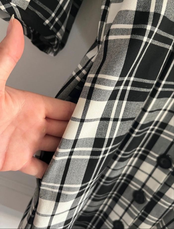 Robe à carreaux Mango - photo numéro 3