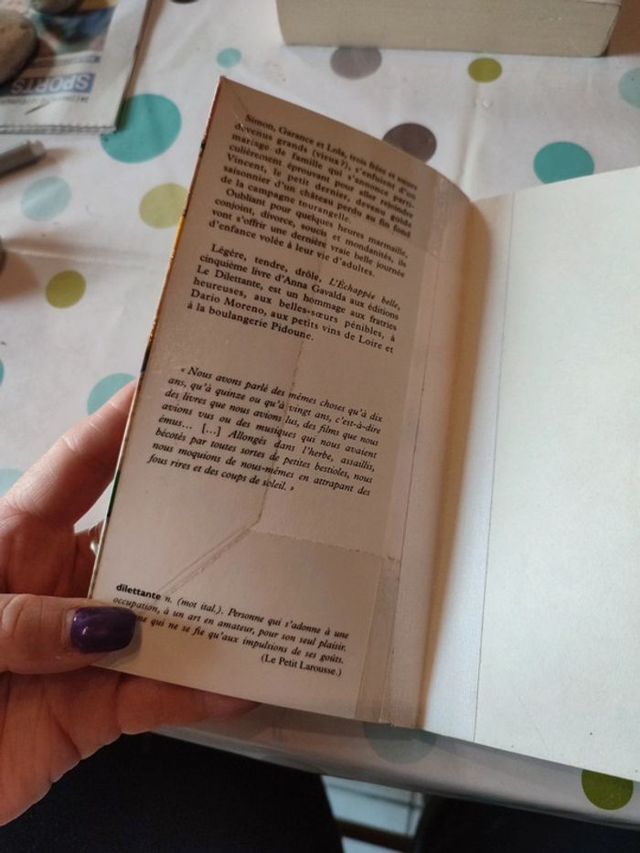 L'échappée belle de Anna gavalda - photo numéro 2