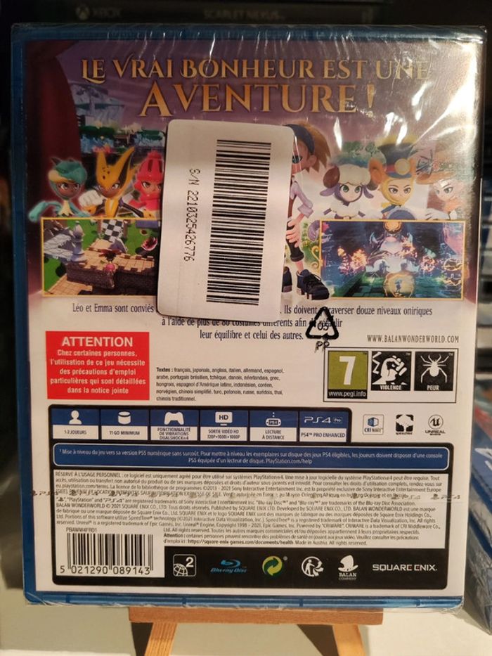Balan Wonderworld PS4 neuf sous blister - photo numéro 2