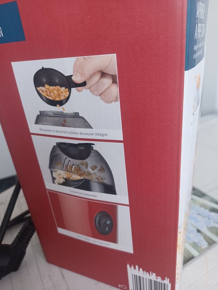 Appareil à pop corn - photo numéro 2