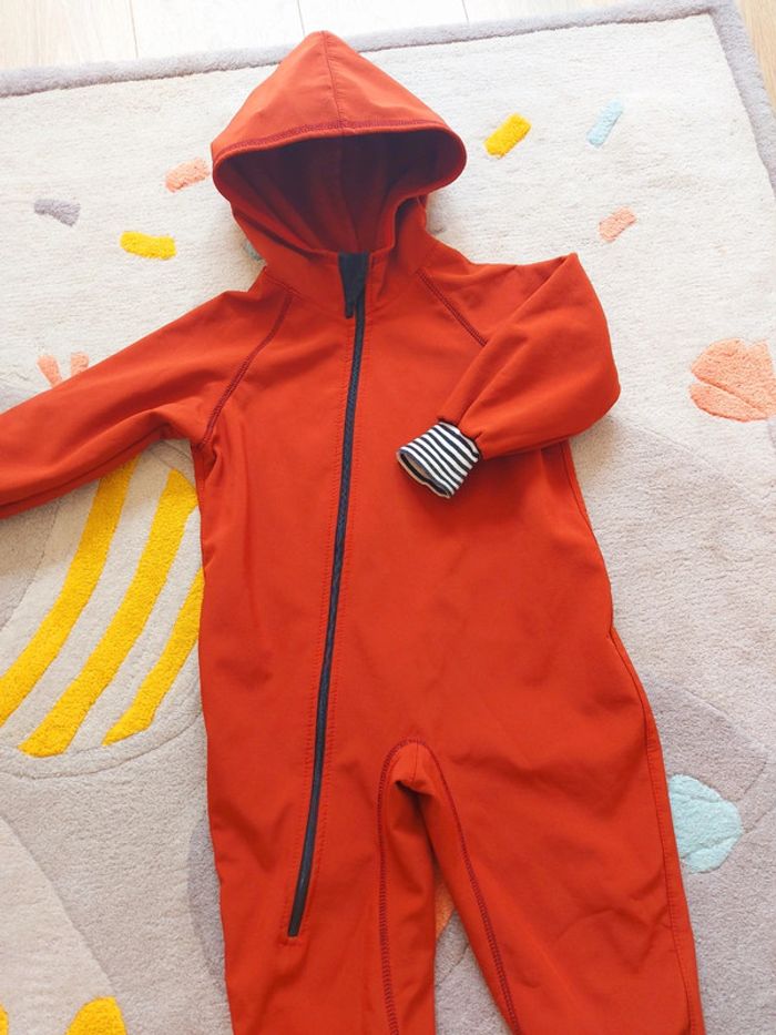 Combinaison softshell IELM terracotta marinière 98cm - photo numéro 5