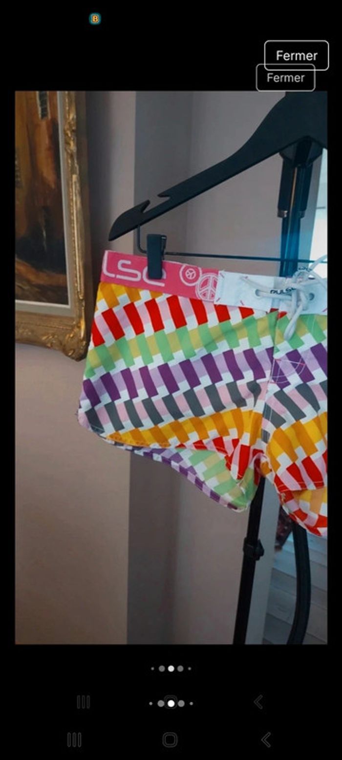 Short de plage Pulse taille L en trés bonne état - photo numéro 4