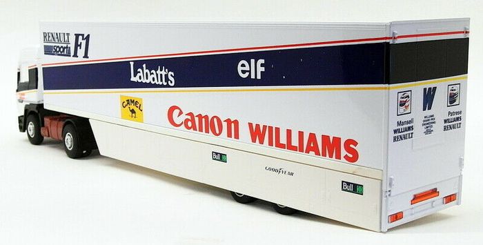 Camion TRANSPORTEUR RENAULT F1 ELIGOR 1/43 Scale en excellent état - photo numéro 2