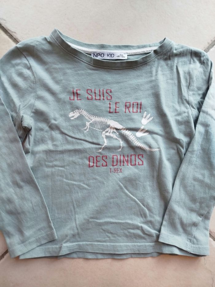 Lot tee shirt manches longues - photo numéro 3