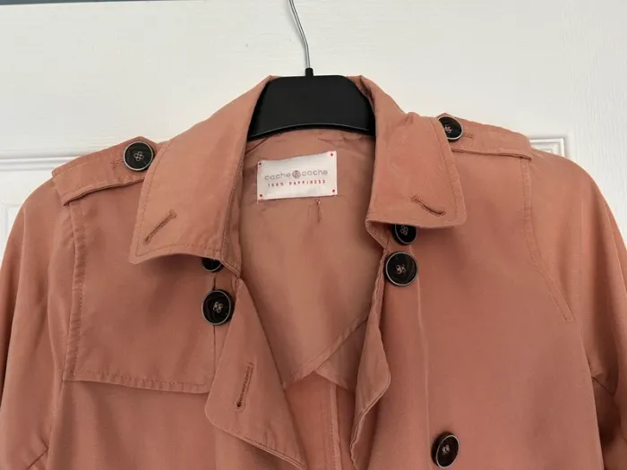 Trench abricot - photo numéro 5