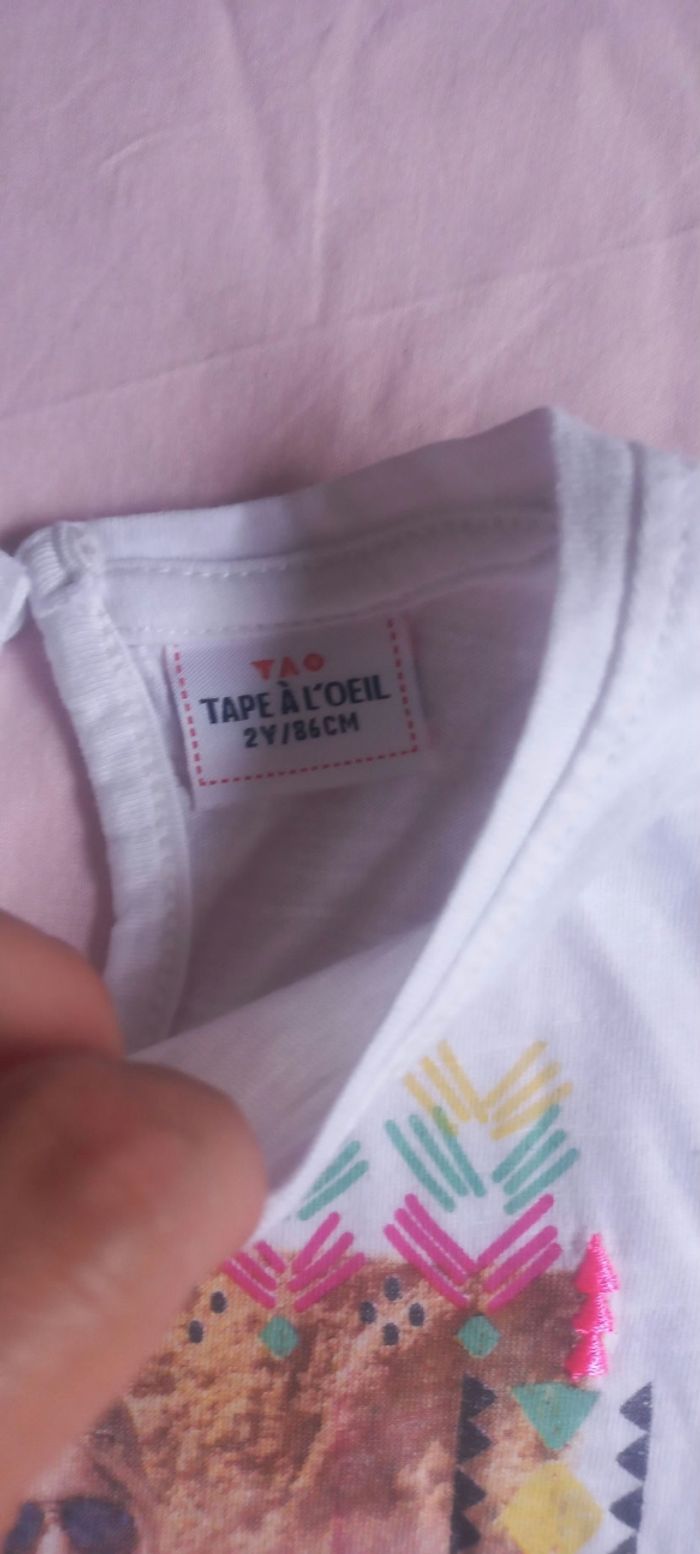 Tee shirt Tape à l œil 2 ans - photo numéro 3