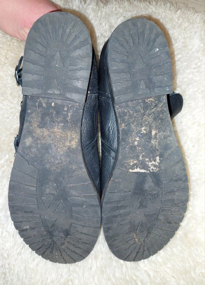 Bottines en cuir noir 41 - photo numéro 10