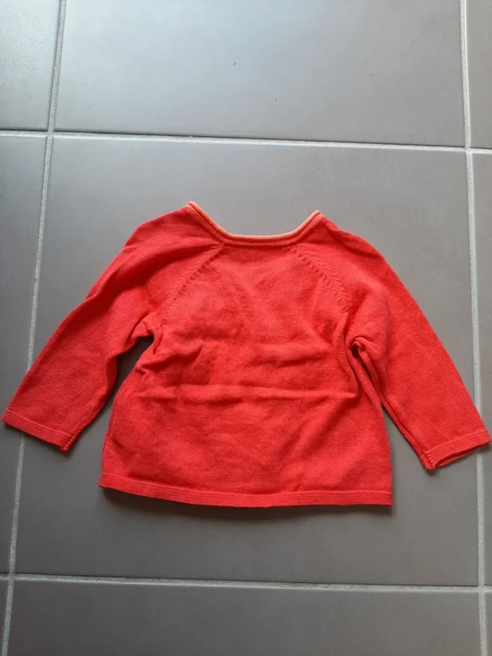 Lot de 3 gilets/pull DPAM 6mois - photo numéro 3