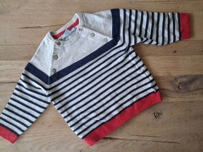 Pull garçon obaibi 12 mois