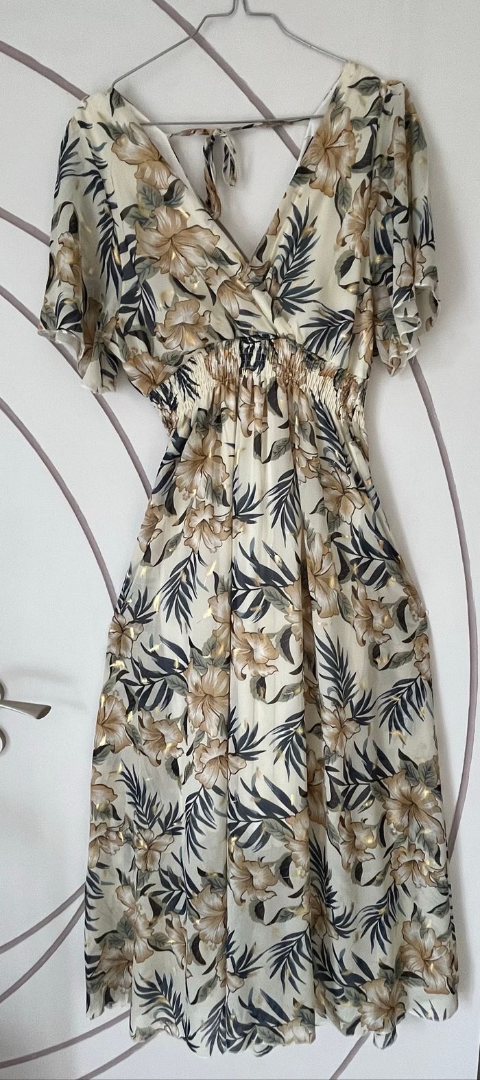 Robe longue fluide