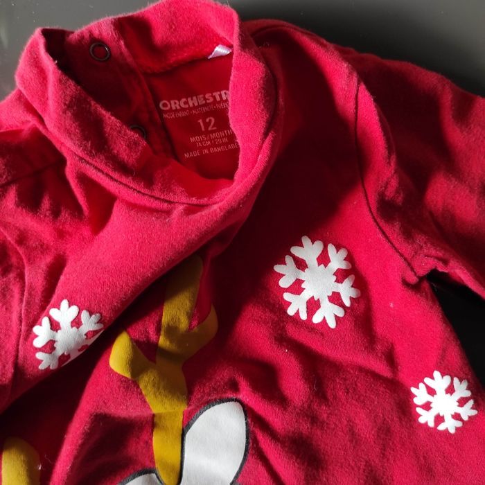 T-shirt manches longues 12 mois ❄️ - photo numéro 2