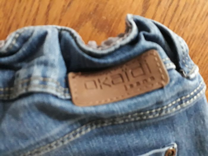 Pantalon , jean bleu 10 ans Okaidi - photo numéro 3