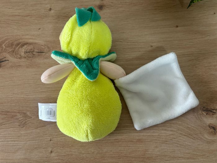 Doudou les demoiselles douillette vert  pomme mouchoir doudou et compagnie - photo numéro 3