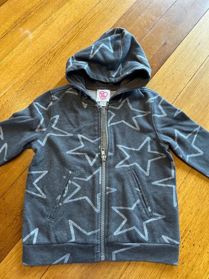 Gilet zip à capuche fille Chicco