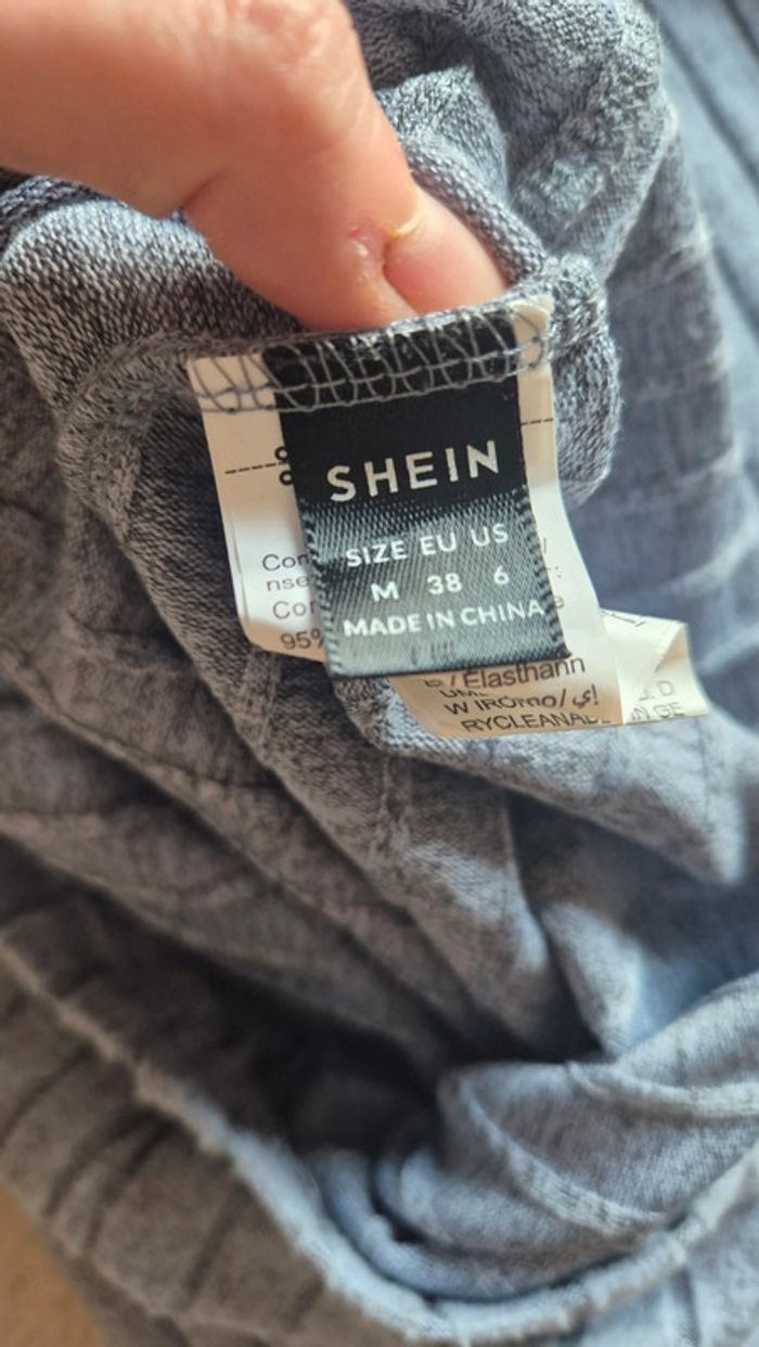 Robe mi longue bleu clair Shein 🌸 Taille 38 - photo numéro 3