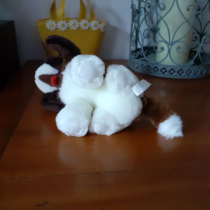 Peluche-doudou Chiot St Bernard *15 cm - photo numéro 7