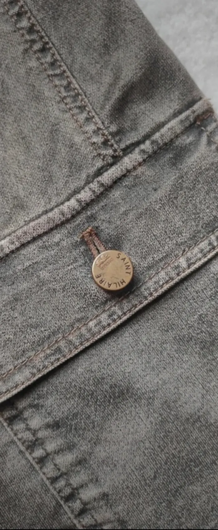 Veste blazer en velours marron Saint Hilaire 42 - photo numéro 6