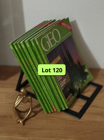 Lot de 7 revues Géo année 1988 L0120