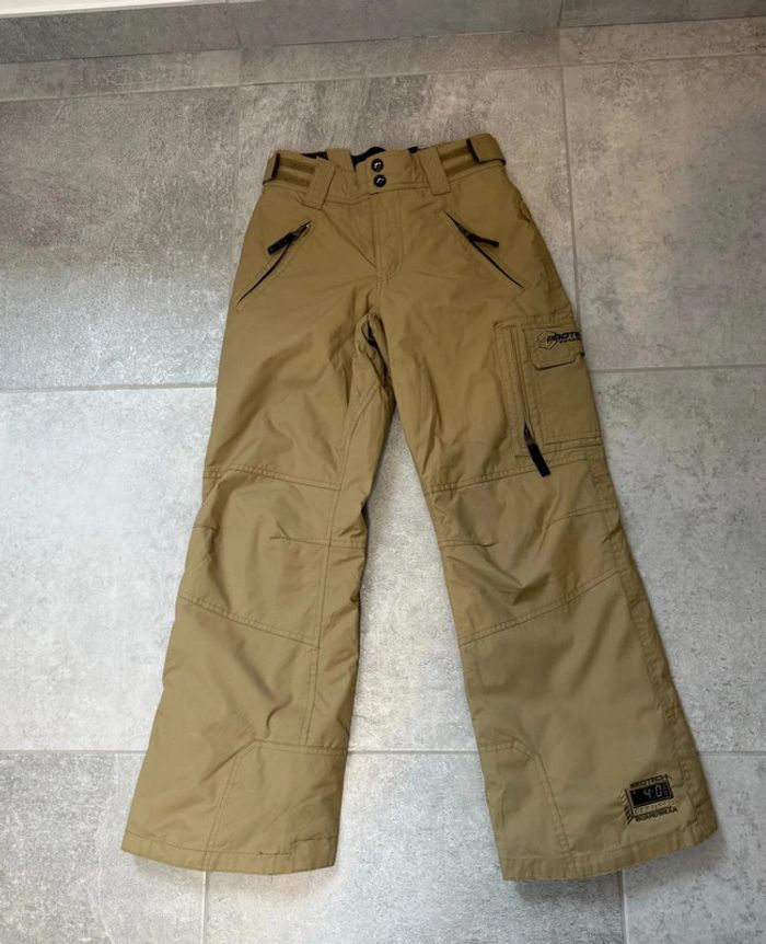 Pantalon de ski garçon Protest taille 140 cm, 10 ans beige - photo numéro 10
