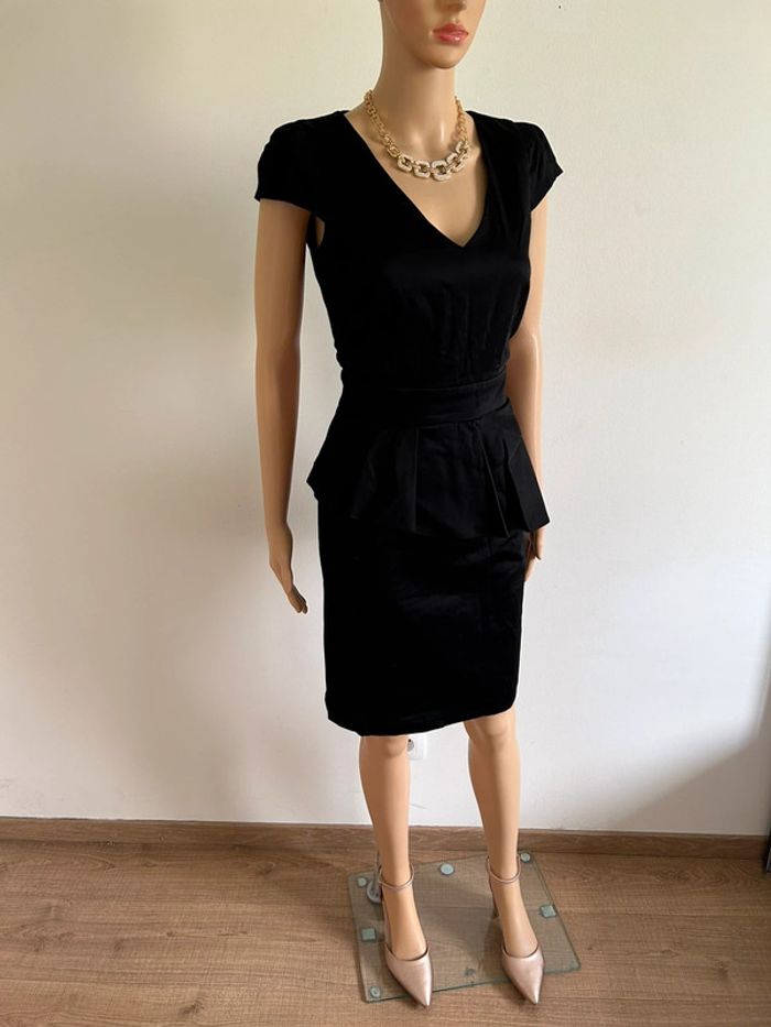 Robe noire à manches courtes Sinequanone taille 38 jamais portée (taille petit) - photo numéro 4