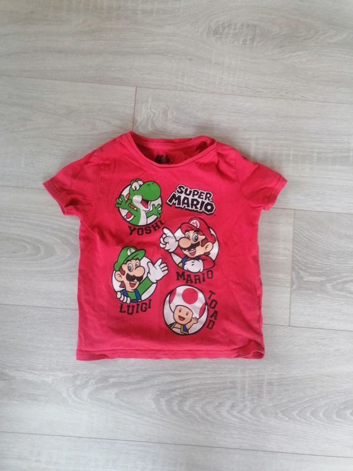 T-shirt super Mario taille 3-4 ans