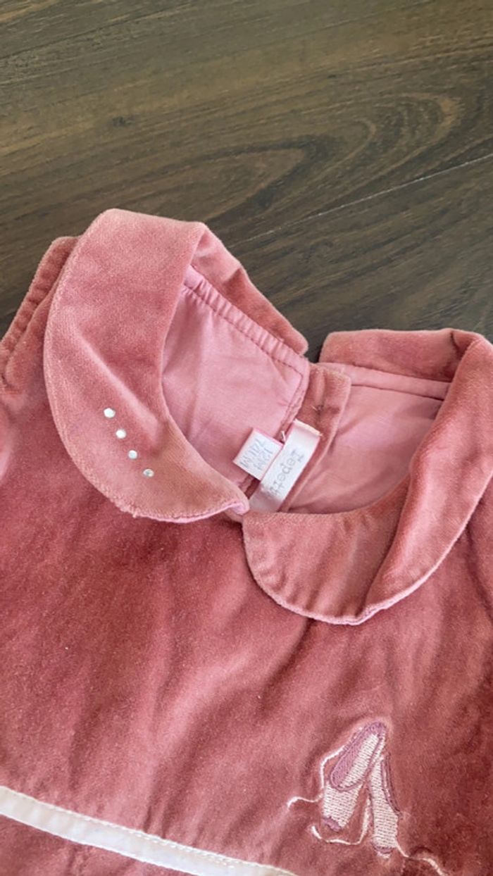 Combinaison velours repetto taille 12 mois - photo numéro 2