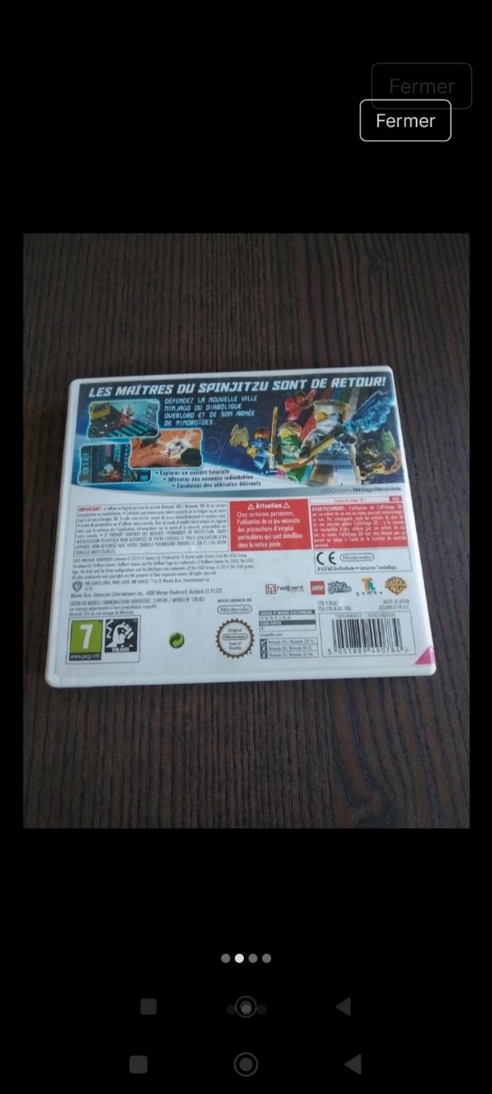 Jeu de ds Ninjago - photo numéro 2
