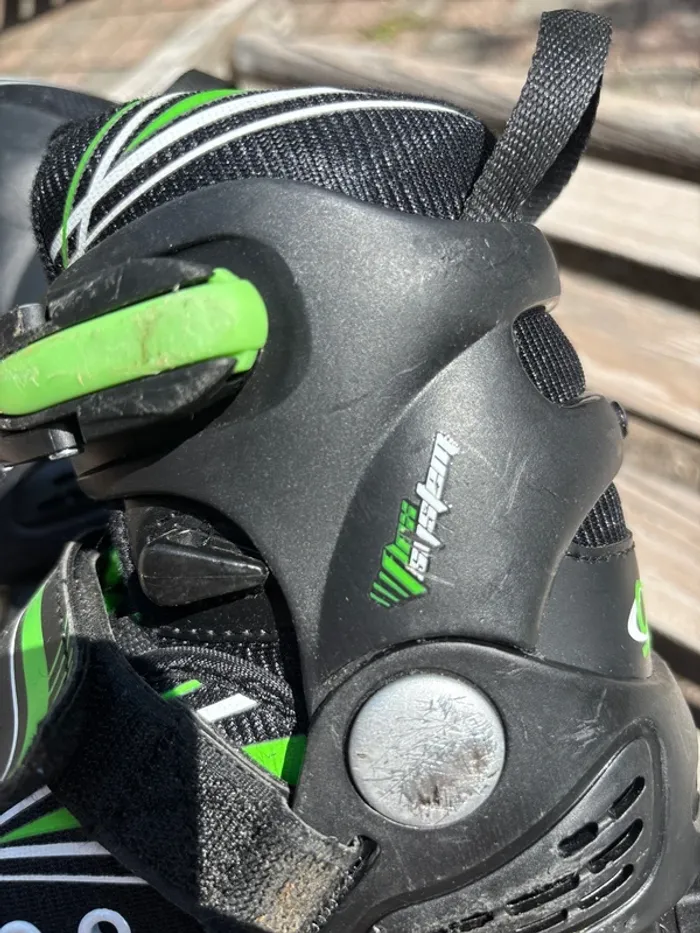 Patins à Roulettes Optimum - Taille Réglable 28-31 - Idéaux pour Débuter ! 🚀 - photo numéro 2