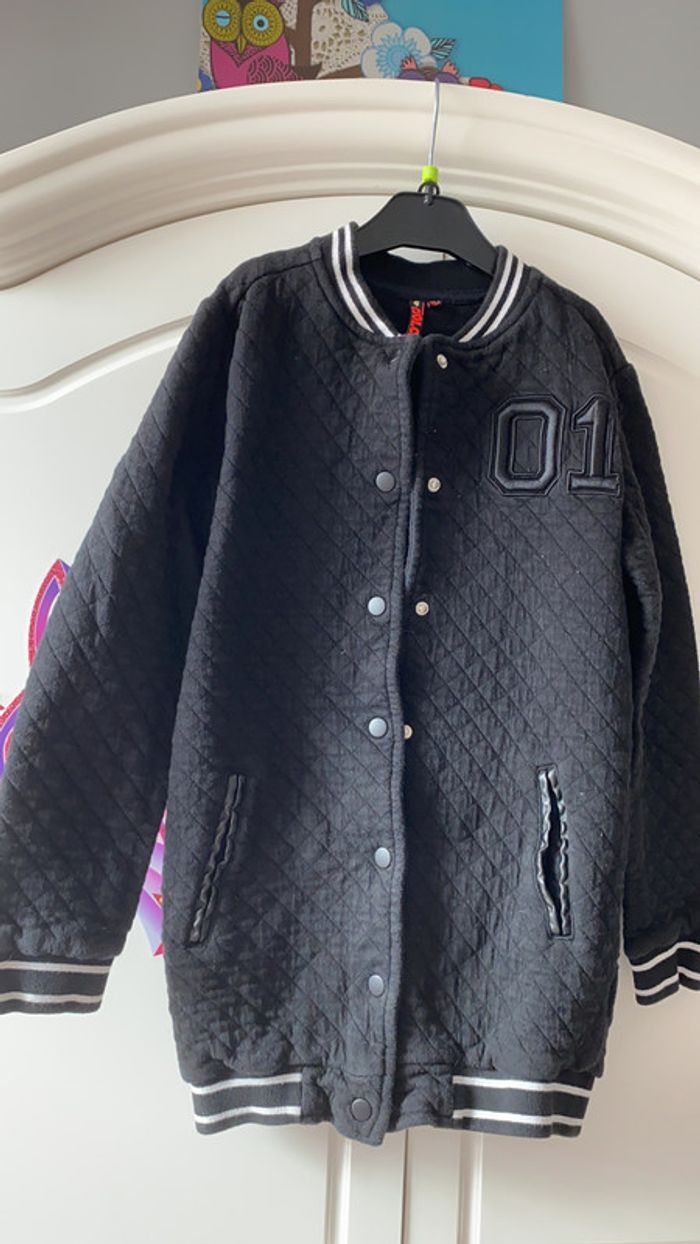 Veste Coolcat noir  12 ans