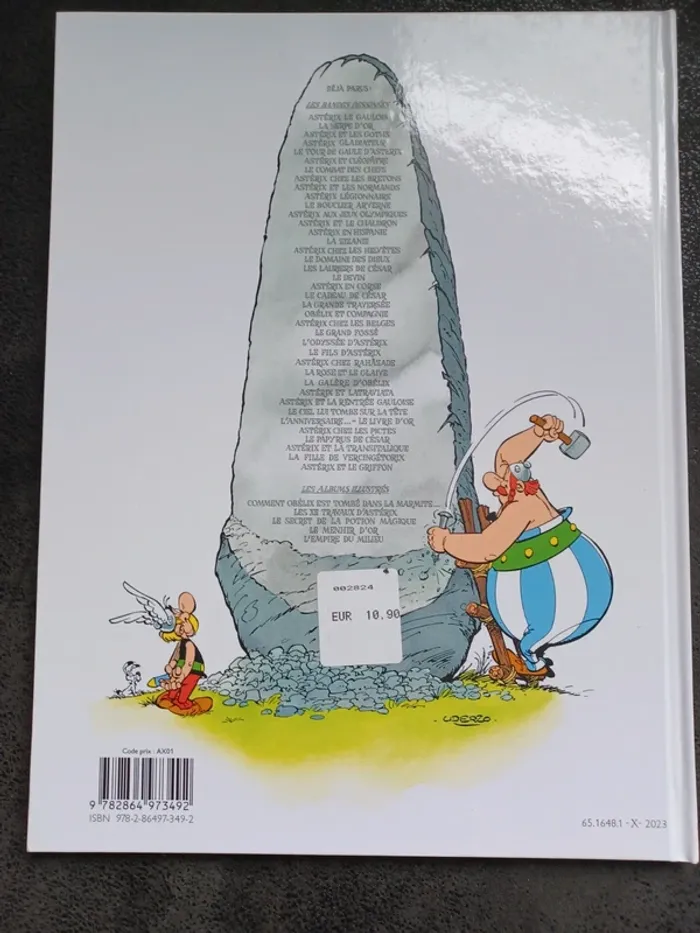 BD Astérix tome 39 Astérix et le griffon - photo numéro 2