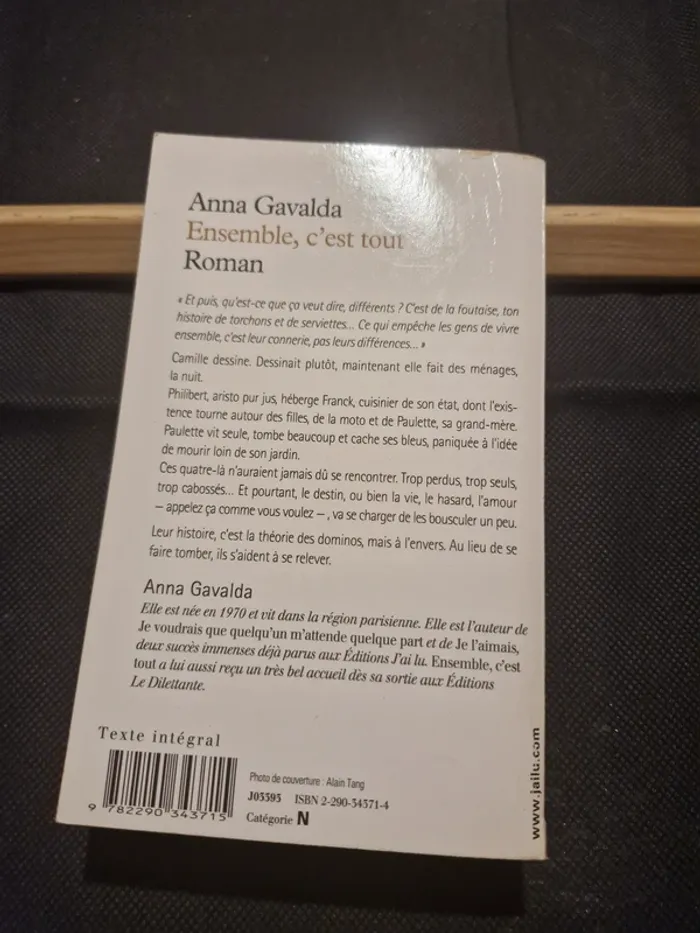 Ensemble, C'Est Tout - Anna Gavalda - photo numéro 5