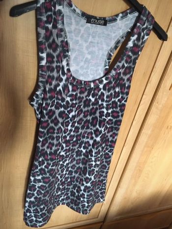 Débardeur tacheté taille xs