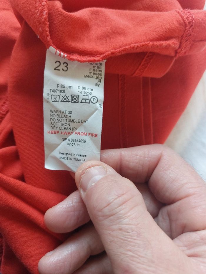 Tee-shirt manches longues Grain de Blé taille 23 mois - photo numéro 4