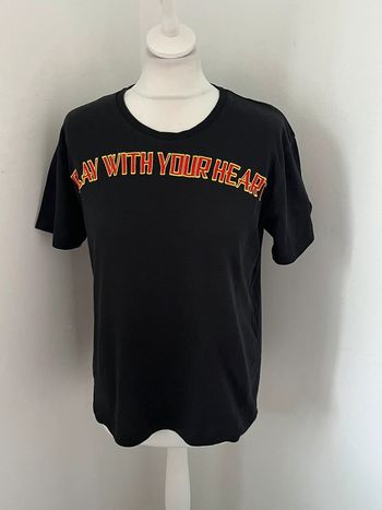 T-shirt noir Sandro S