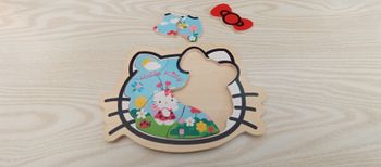 puzzle hello kitty en bois