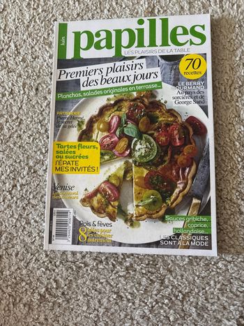 Livre cuisine papilles juin 2016