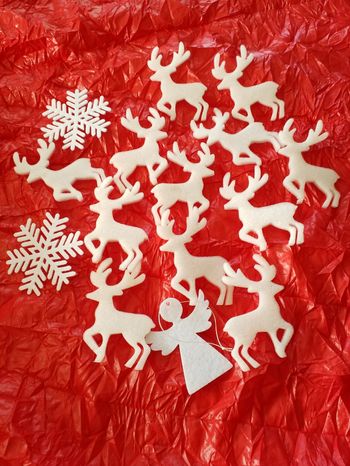 Lot de petites  figurines   de décoration  ❄🎅