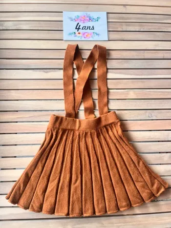 Jupe patineuse à bretelle Zara 4 ans