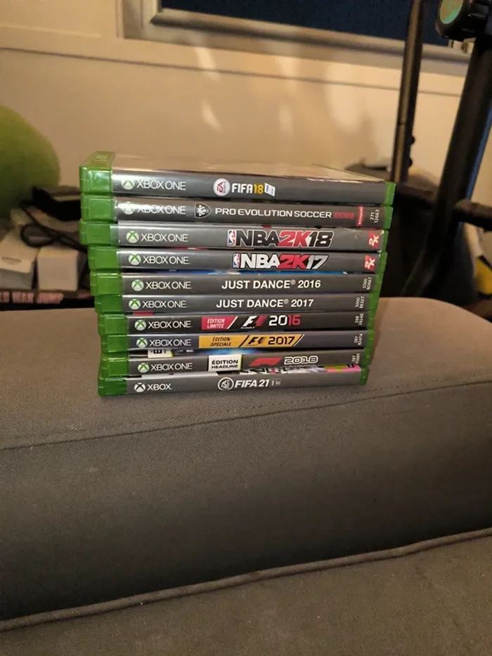 Lot de 10 jeux sports Xbox one