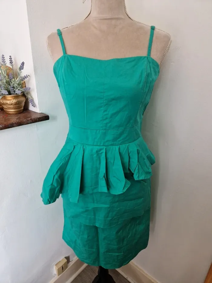 Robe sinequanone taille 42 verte