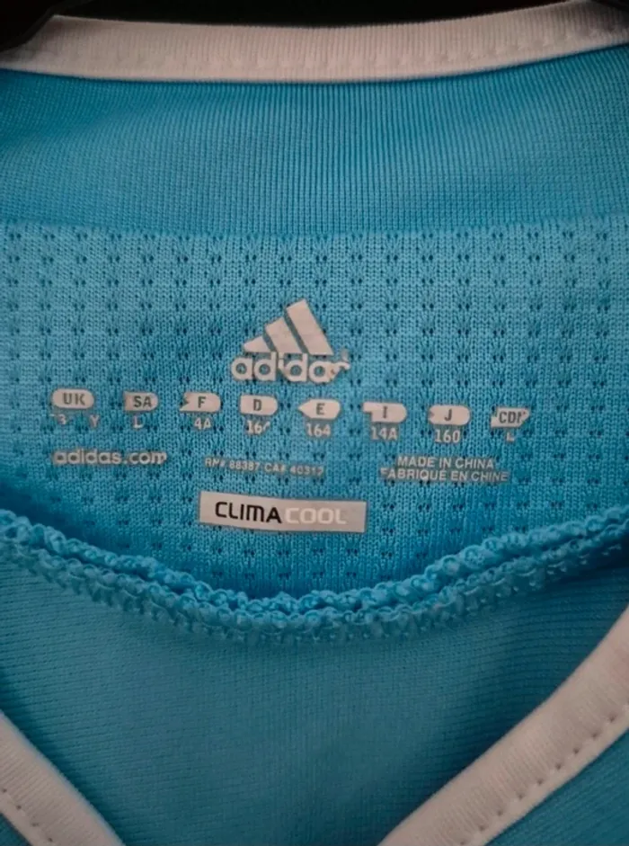 Maillot de foot Adidas OM 14 ans - photo numéro 3