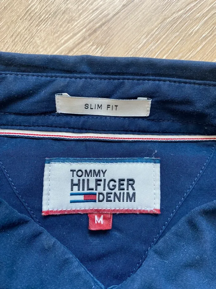 Chemise Tommy H marine - photo numéro 3