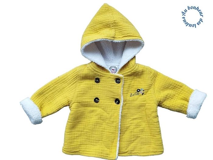 3-6 mois veste intérieur polaire lcdp la compagnie des petits