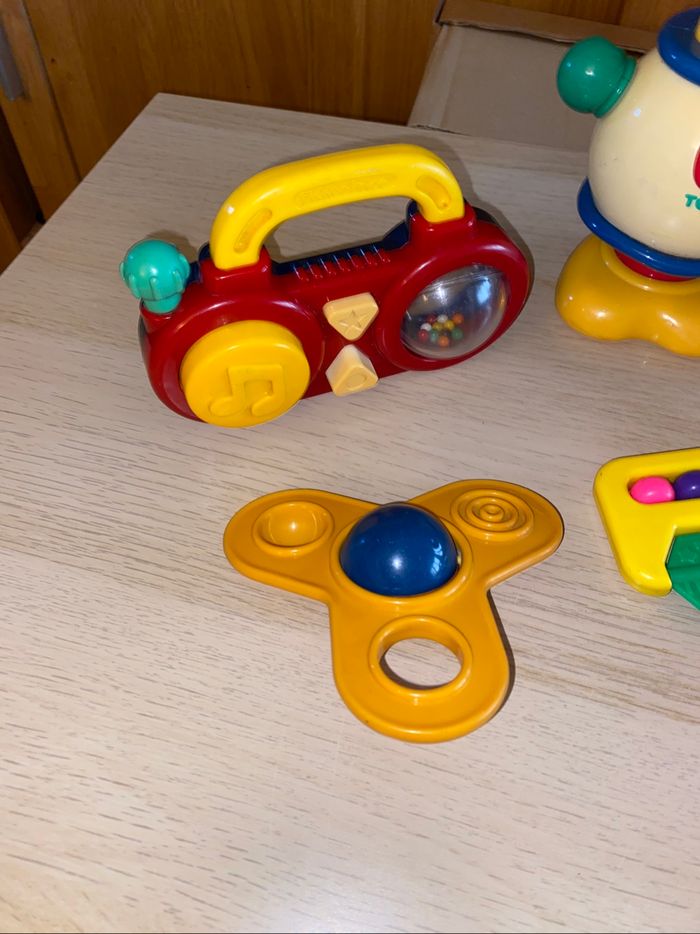 Hochets jouet bébé éveil Fisher price berchet Mattel tomy 1992 1994 1998 2007 - photo numéro 3