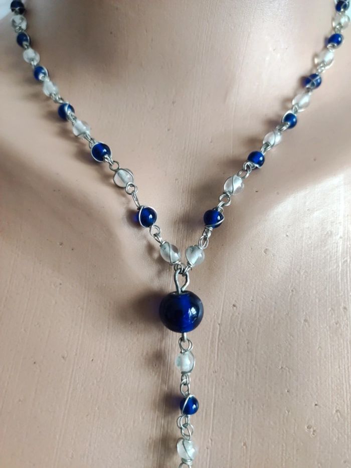 Collier en perles de verre - photo numéro 3
