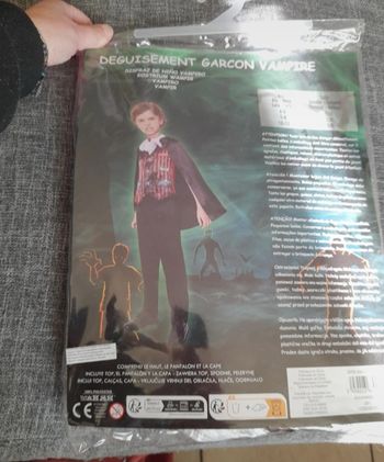 Déguisement vampire
