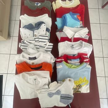 Lot de 16 t-shirt 6 mois 👶