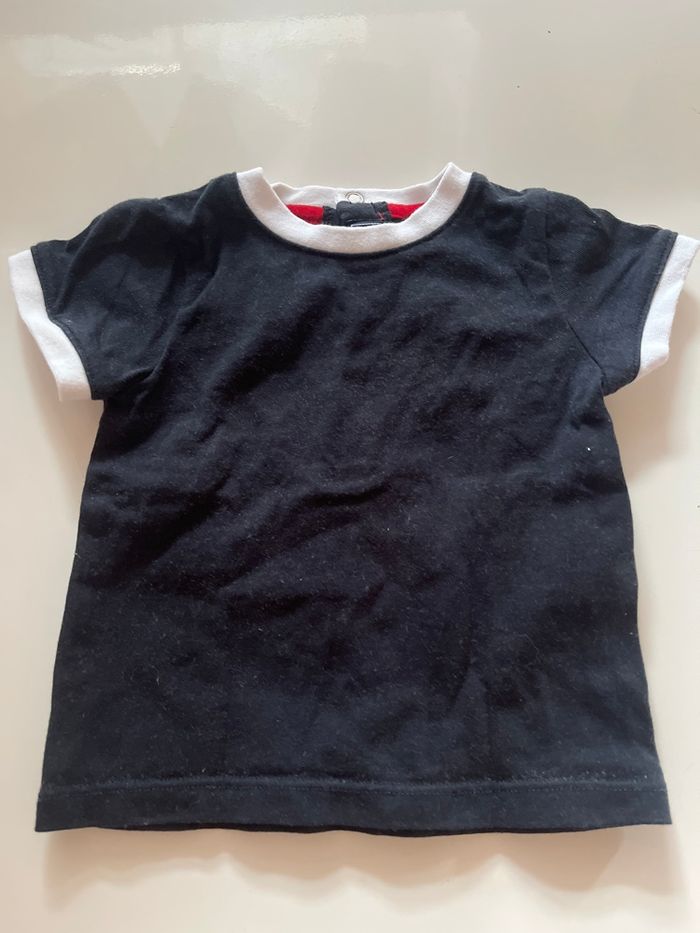 T-shirt noir terre de marin