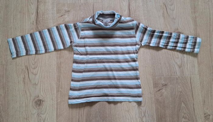 Lot 4 t-shirt ML 2ans TBE multimarques - photo numéro 9