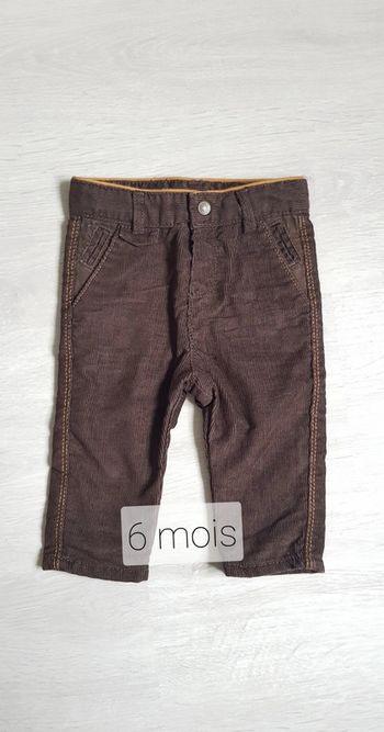 Pantalon velours 6 mois